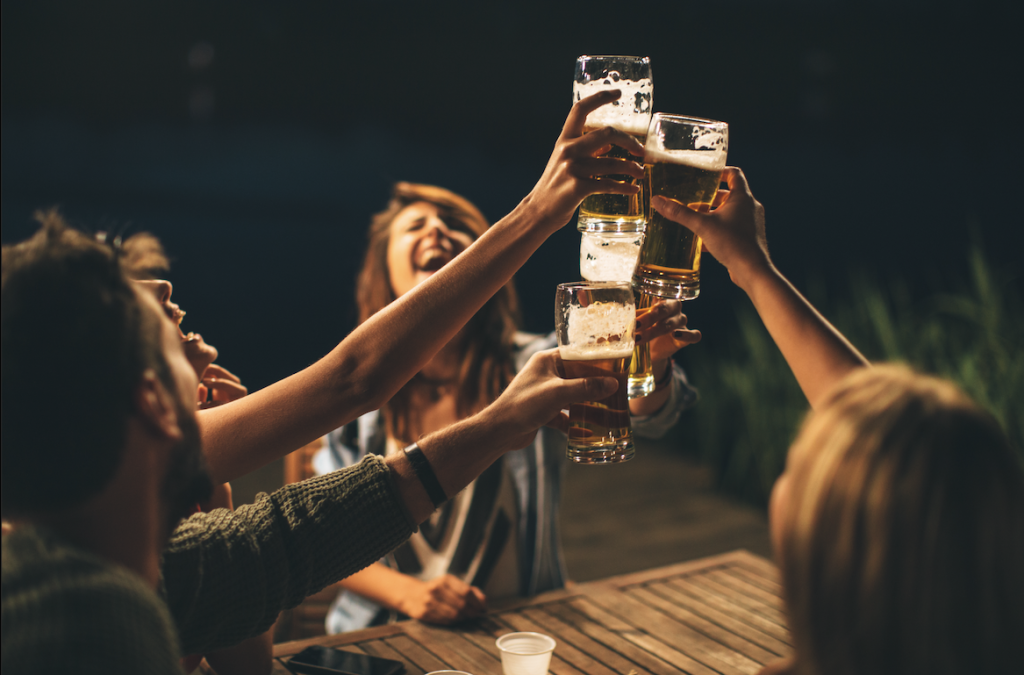 Variety of beer selections available at MB2 Entertainment in Bakersfield.