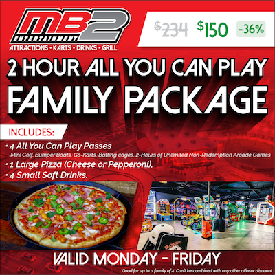 VIP weekday family package